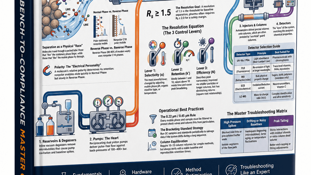 HPLC -core principles to Benchtop troubleshooting