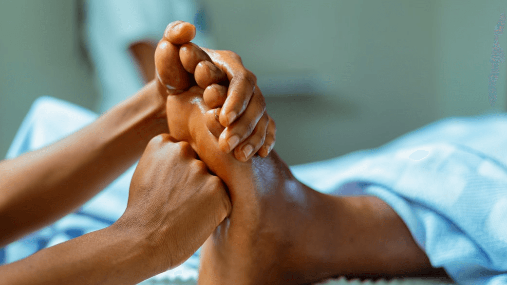 Foot Reflexology Session