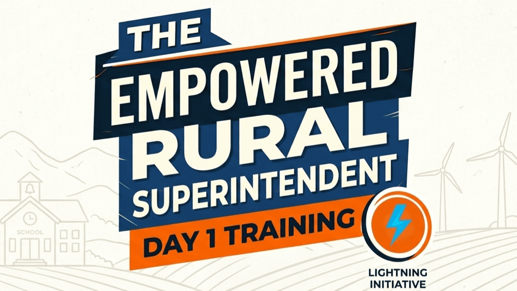 Get "The Empowered Rural Superintendent" 