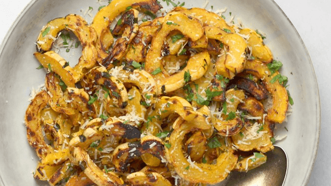 Delicata Squash and Kale