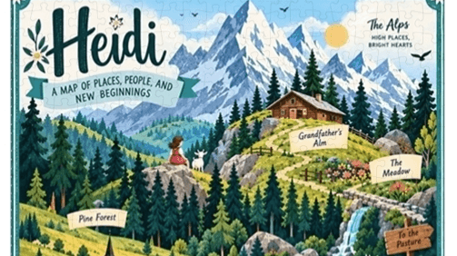 Heidi Map - Custom Puzzle