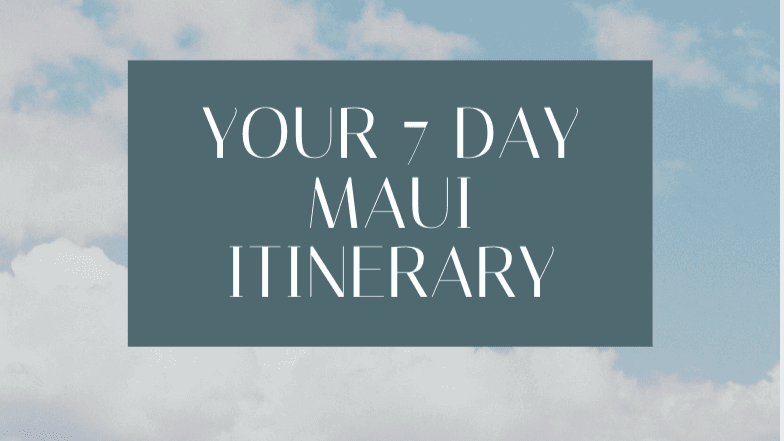 Start Planning Your Dream Maui Vacation 🌺