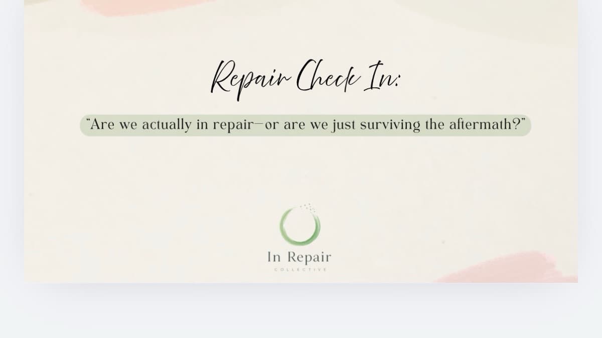 Repair Check In