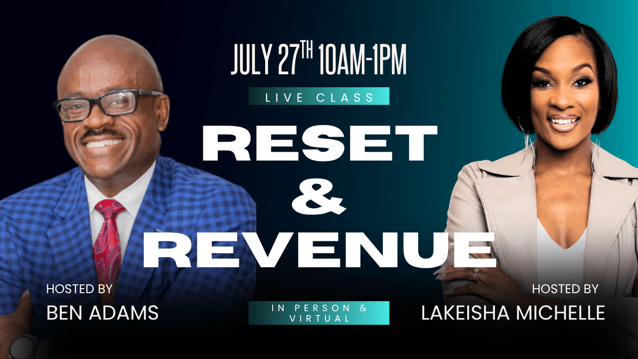 RESET & REVENUE (VIRTUAL REPLAY ACCESS)