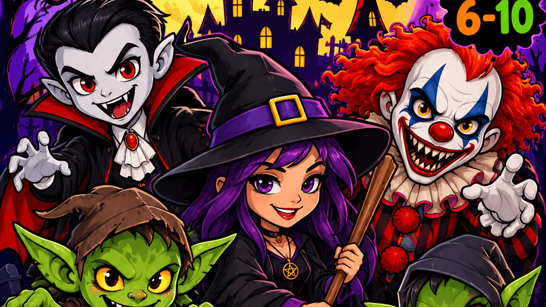 👉 The Great Pumpkin Quest 🎃 | Halloween Coloring