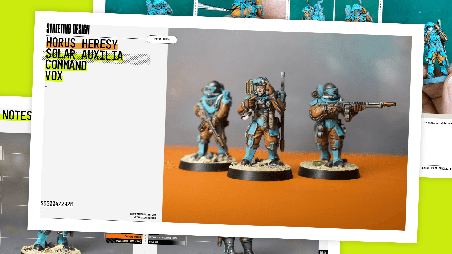 Solar Auxilia Paint Guide