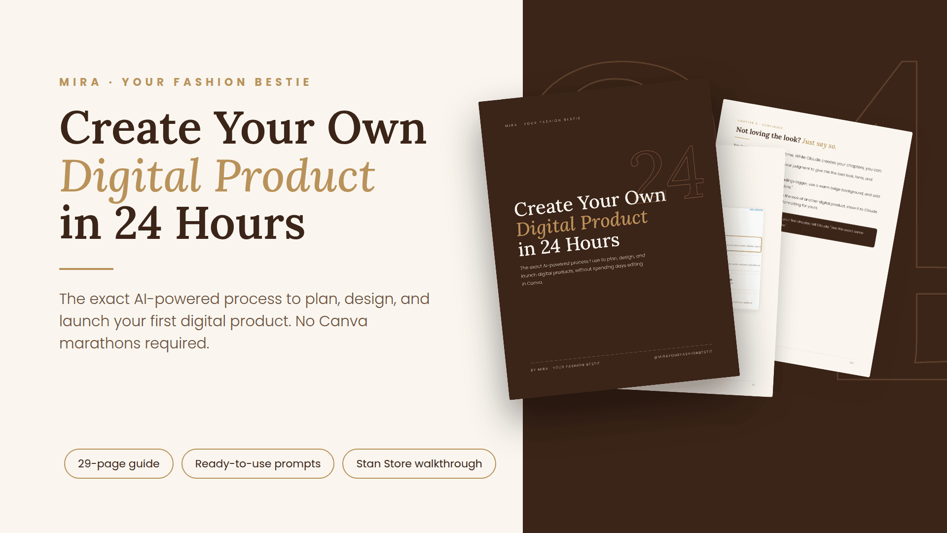 Create Your Own Digital Product in 24 Hours