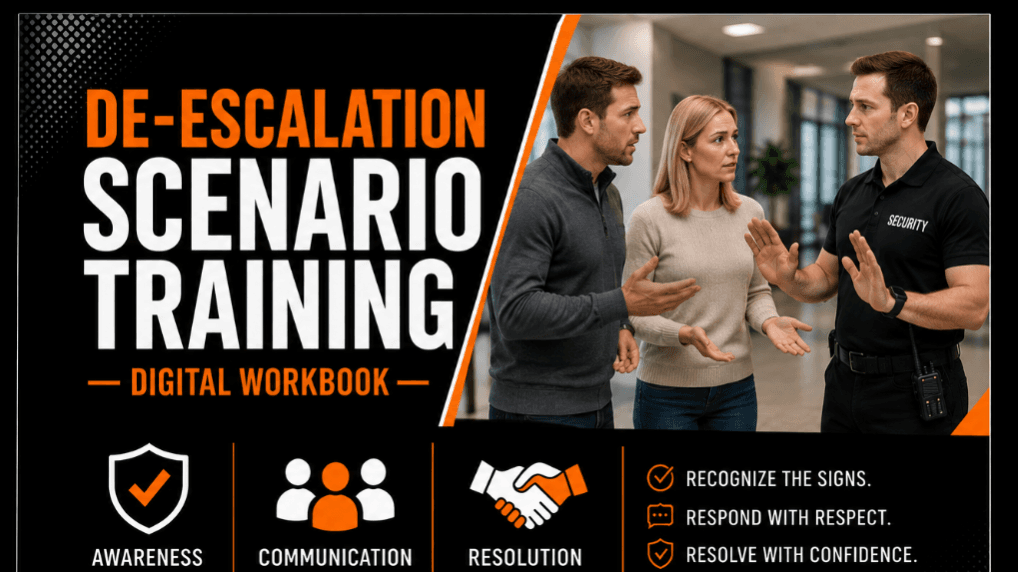  De-escalation Scenario Training Workbook