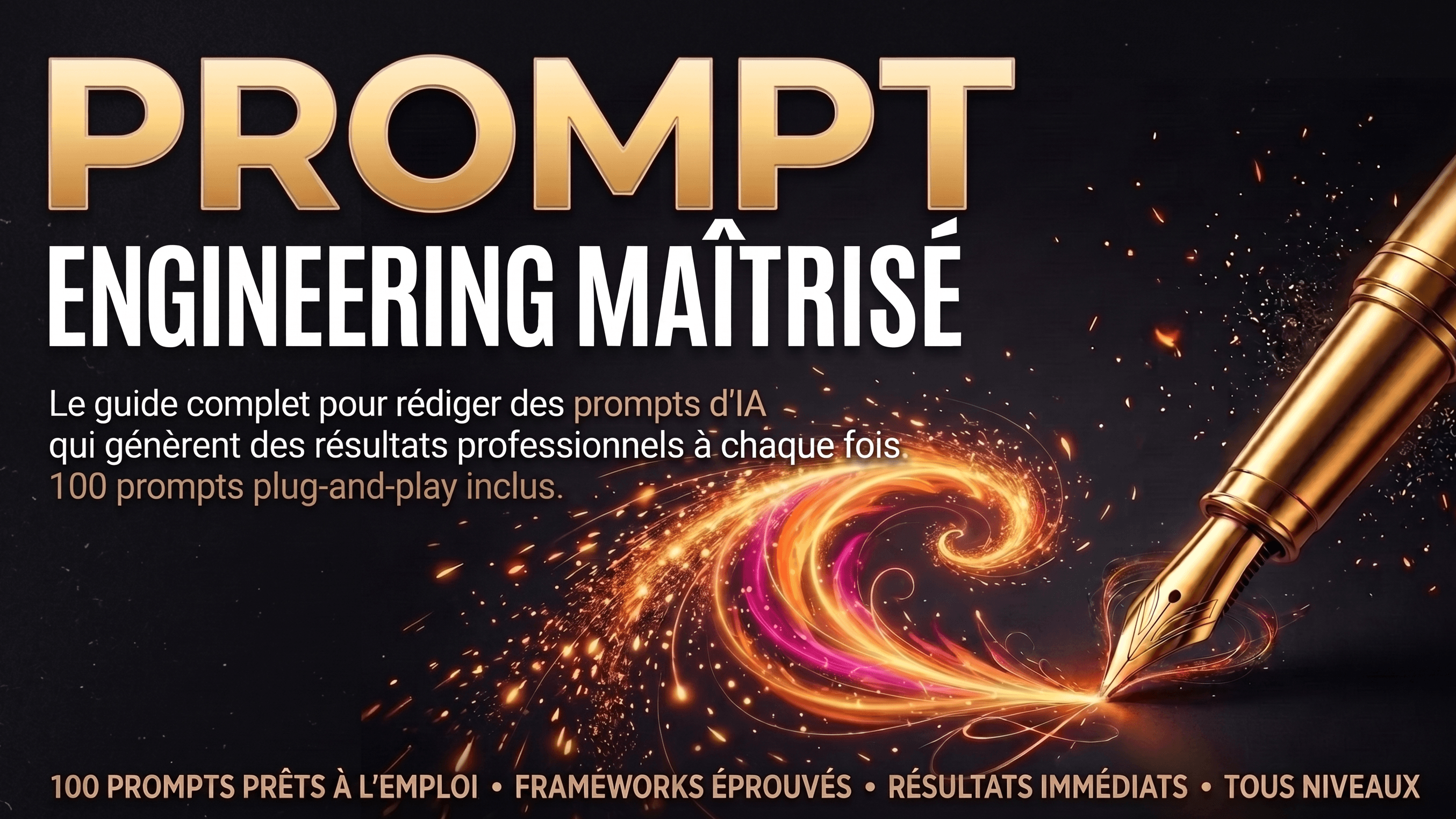 100 PROMPTS PLUG&PLAY POUR PROFESSIONNELS
