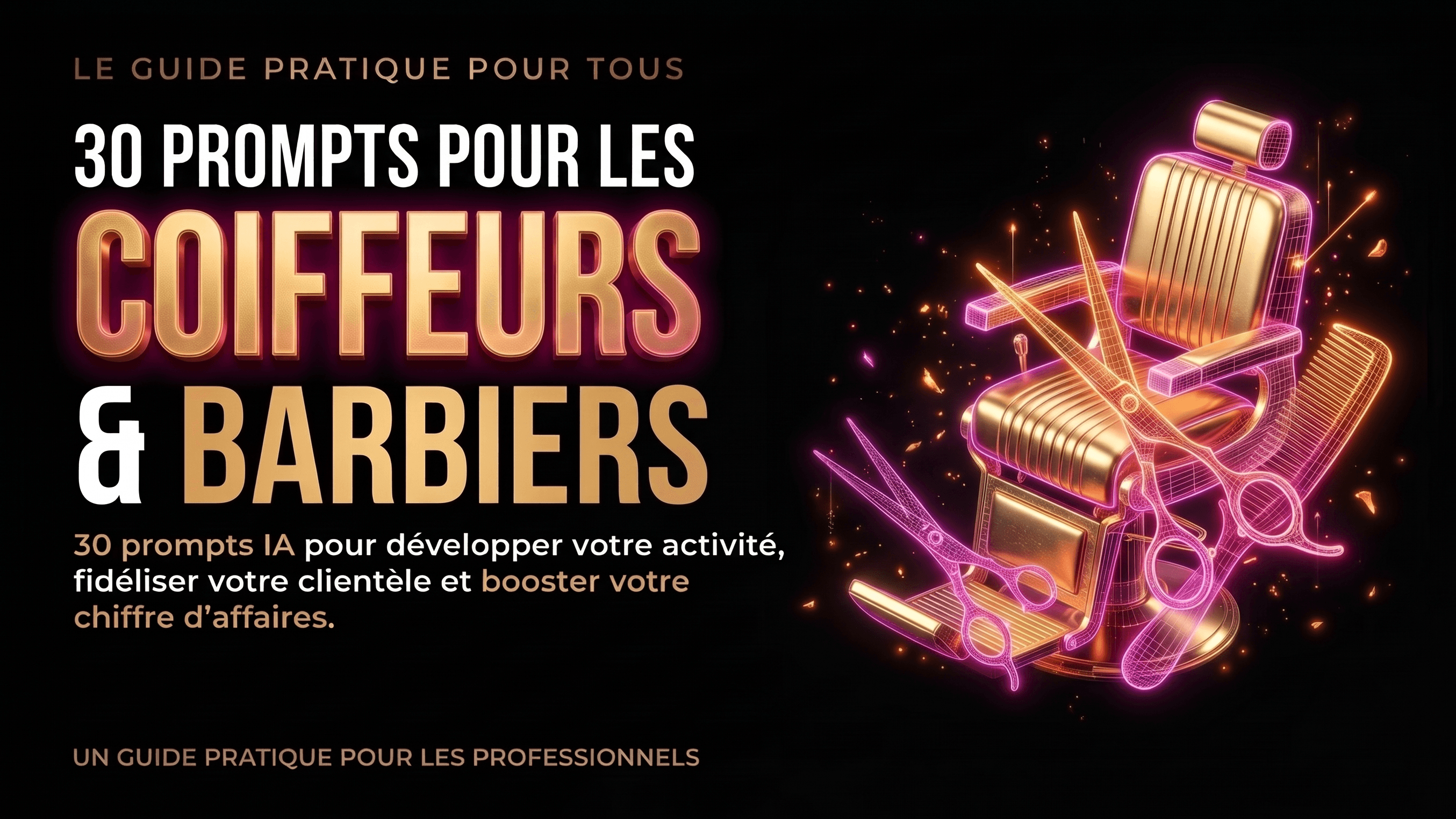 30 PROMPTS POUR LES COIFFEURS/COIFFEUSES