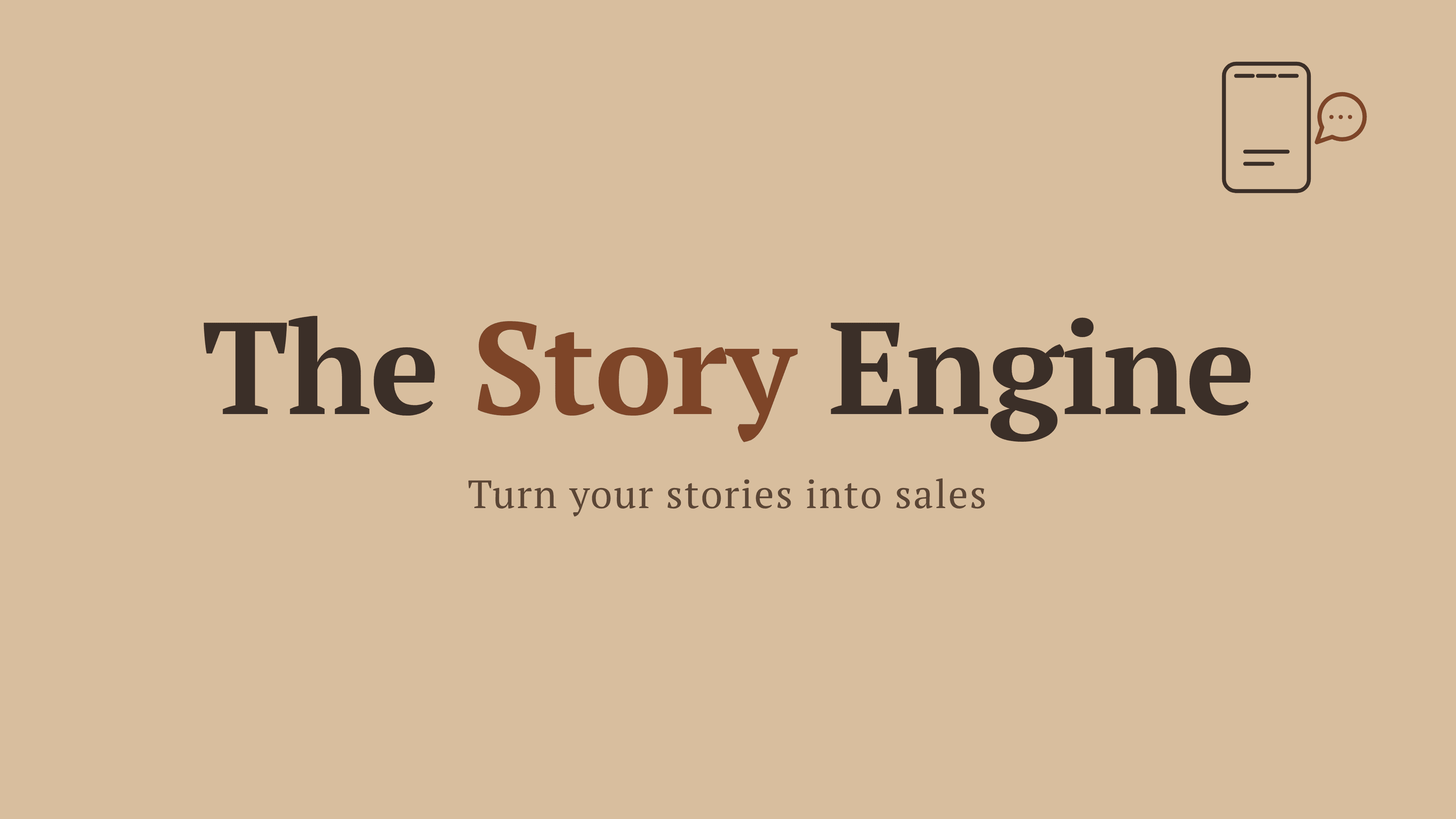 The Story Engine
