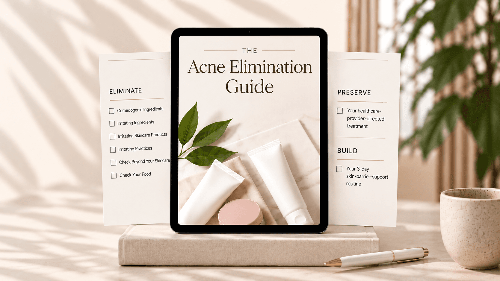 The Acne-Prone Skin Elimination Guide