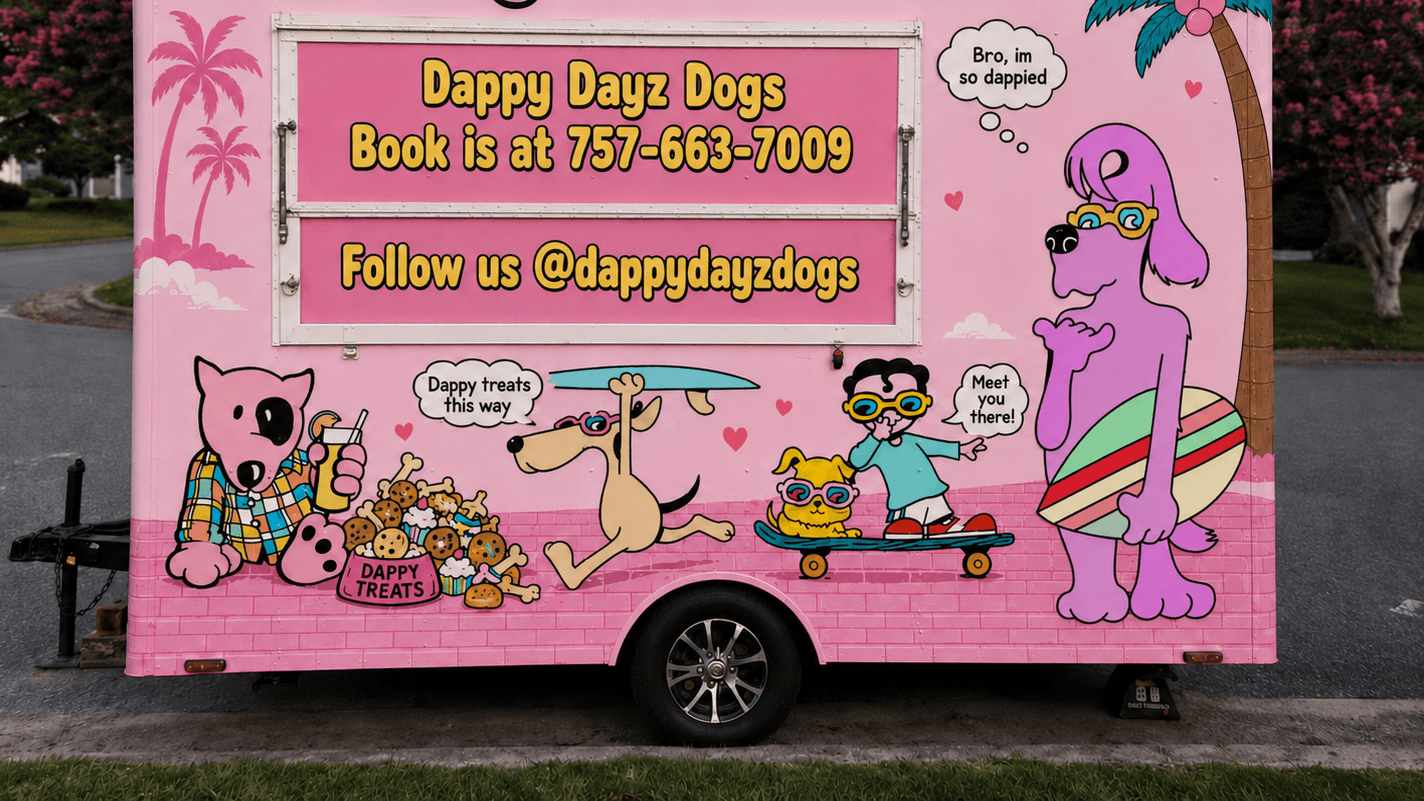 Starting your doggie treat truck!
