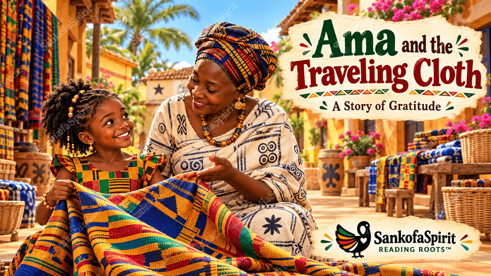 Reading Roots: Ama and the Traveling Cloth K-2