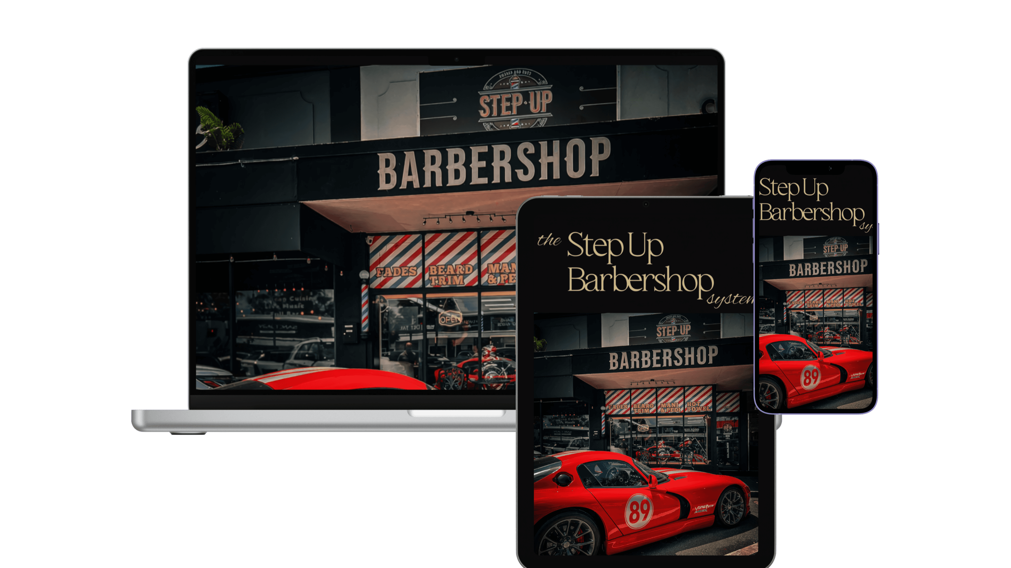 Get The Step Up Barbershop System Now