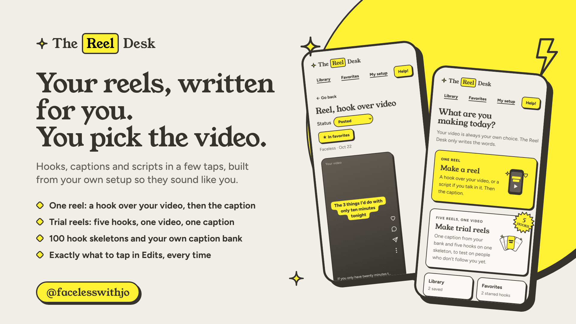 The Reel Desk