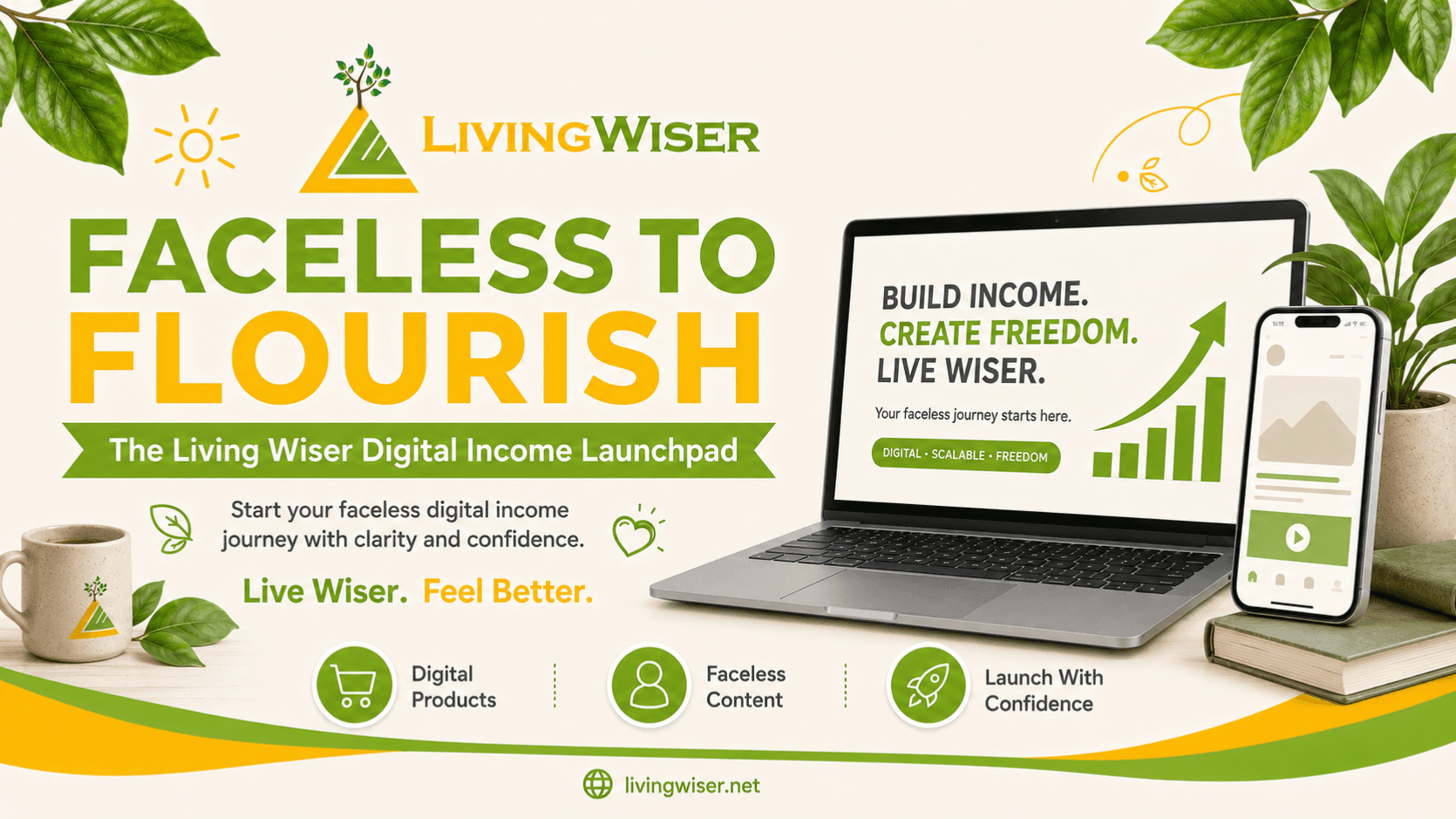 Faceless to Flourish: Digital Income Launchpad