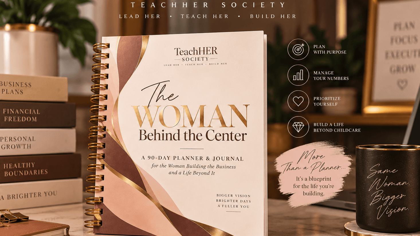 The Woman Behind the Center