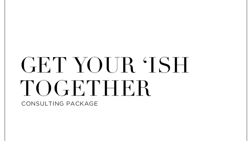 Get 'ish Done