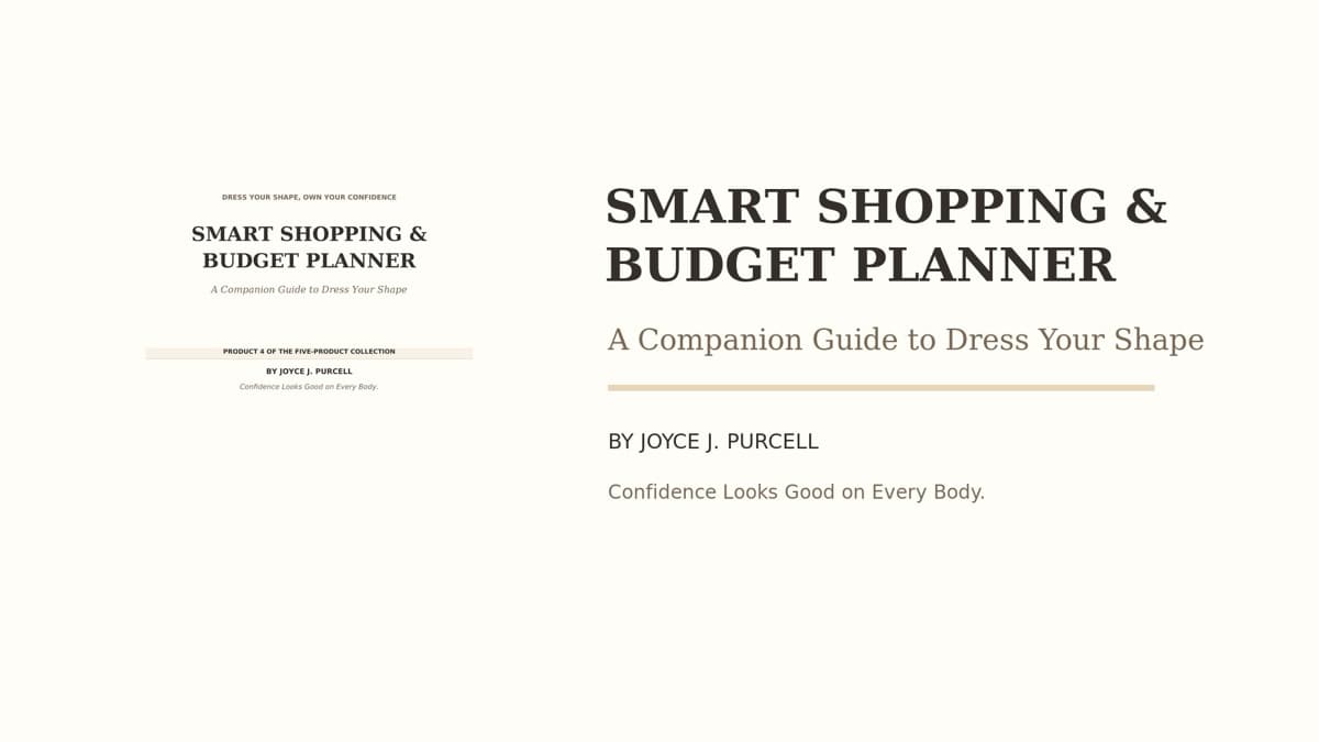     Smart Shopping & Budget Planner
