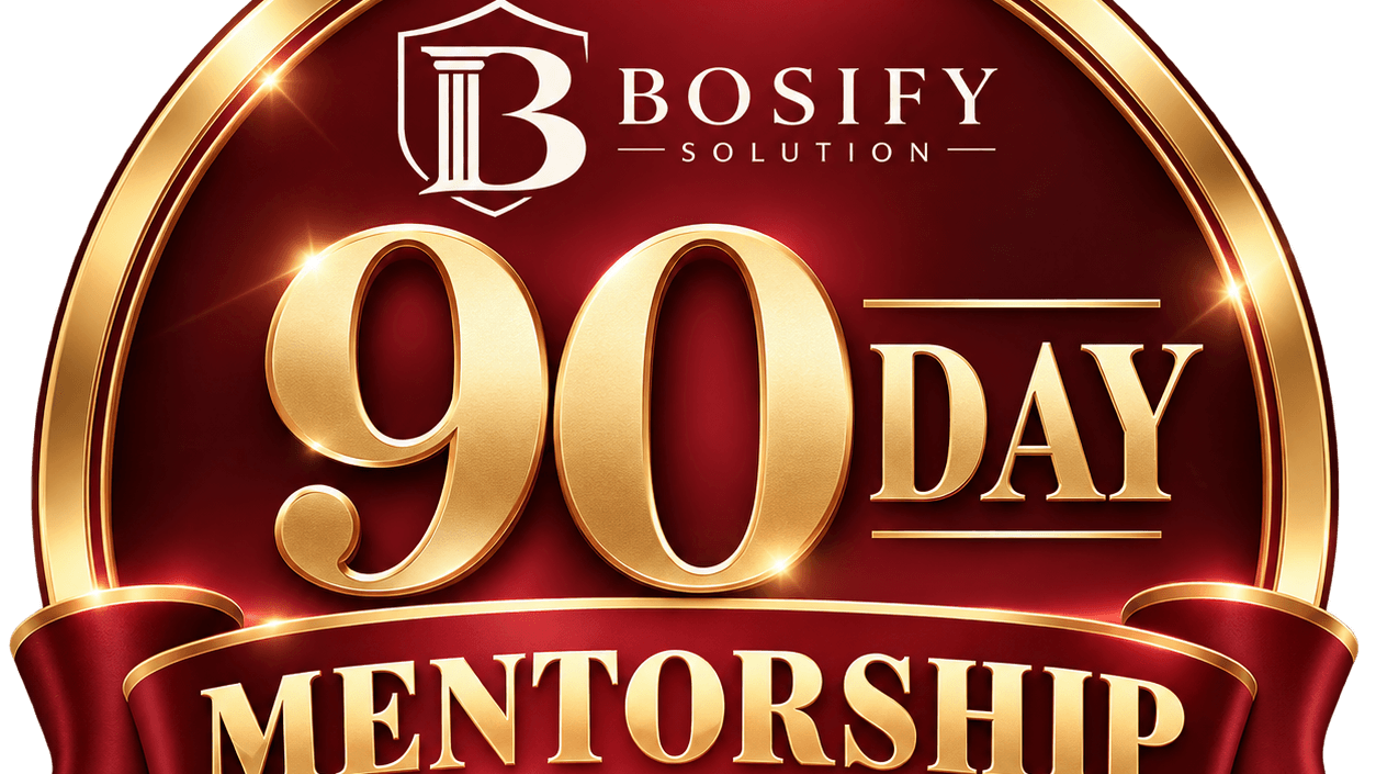 90 Days Mentorship 1-1 Coaching