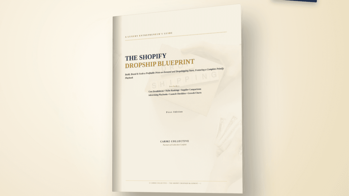 Dropship & Print-on-Demand Blueprint