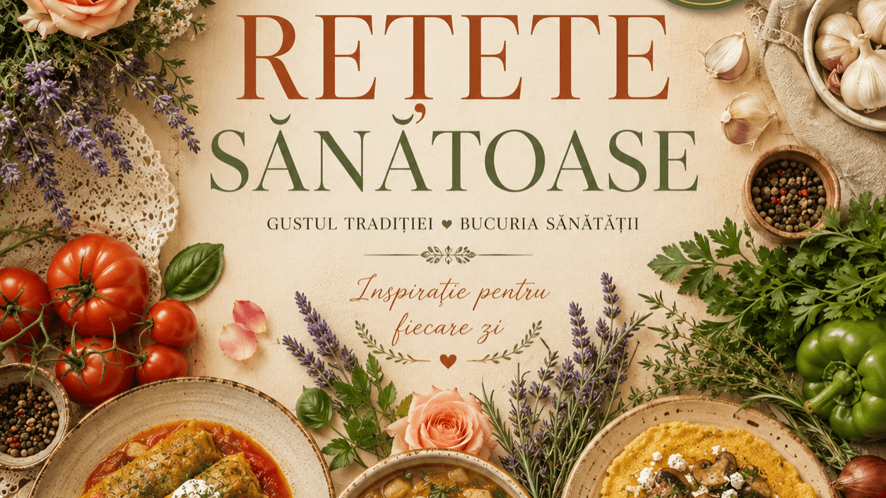 Rețete sănătoase pentru o viață sănătoasă