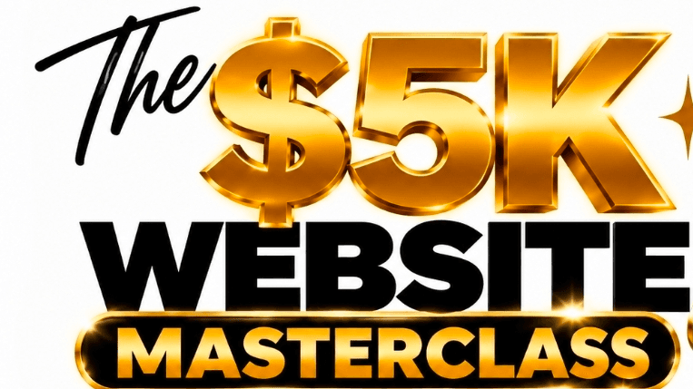 The $5K Website Cheat Code Masterclass 