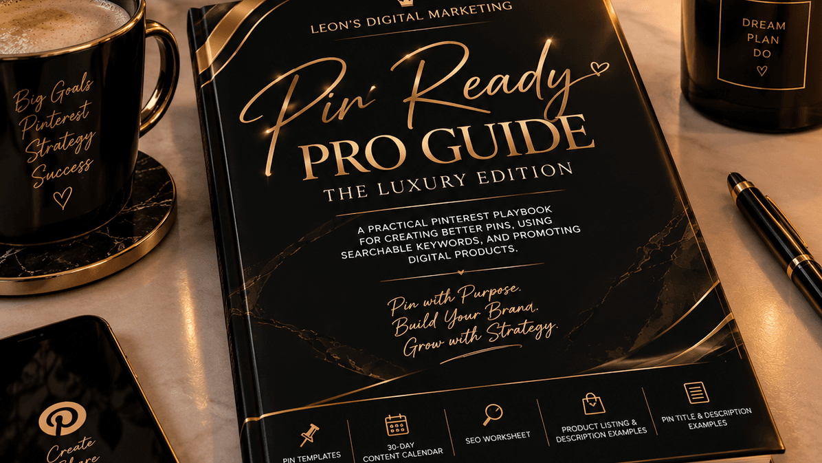 Get My ( Pin Ready PRO GUIDE Luxury Edition )Now!