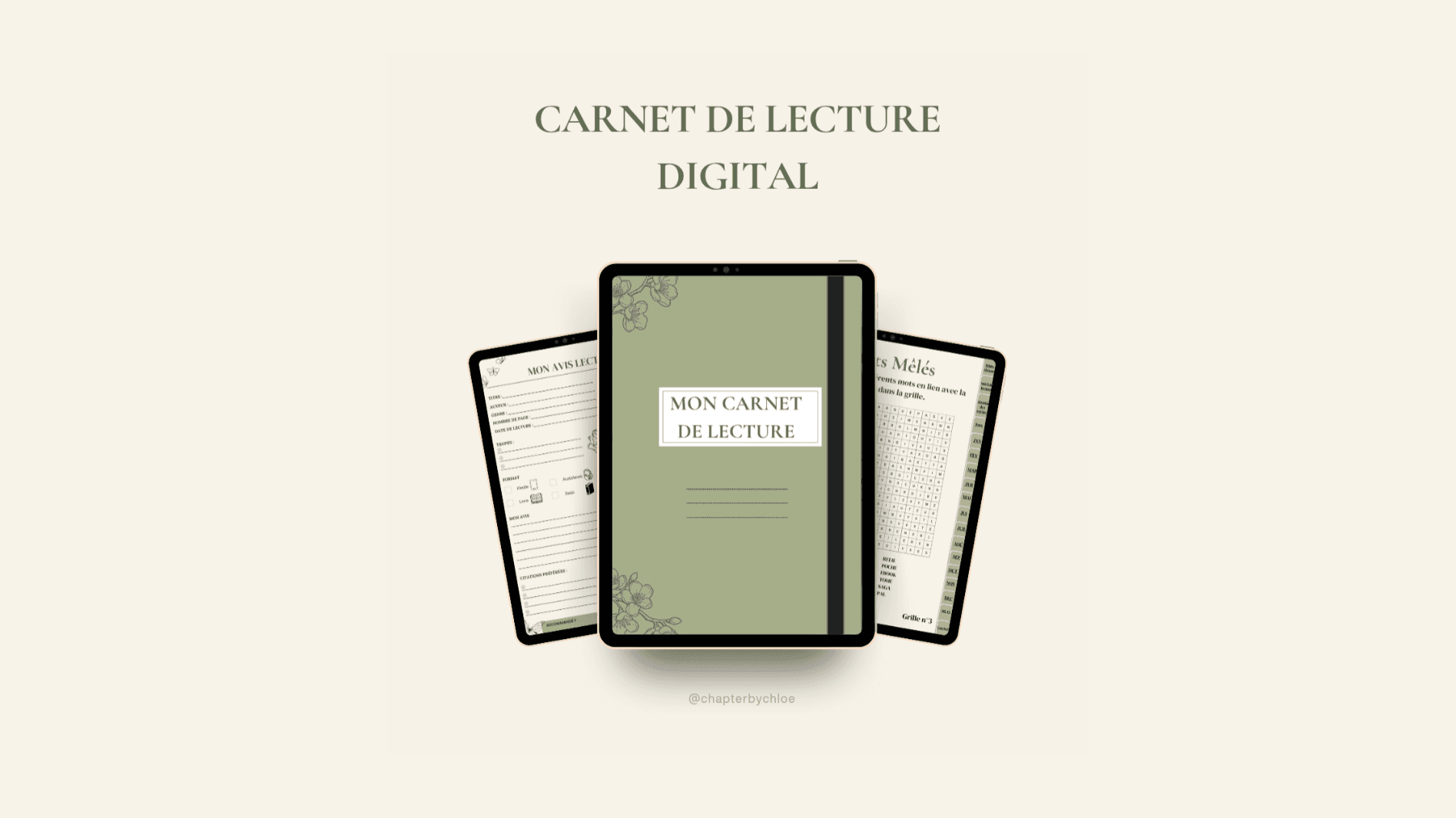 CARNET DE LECTURE