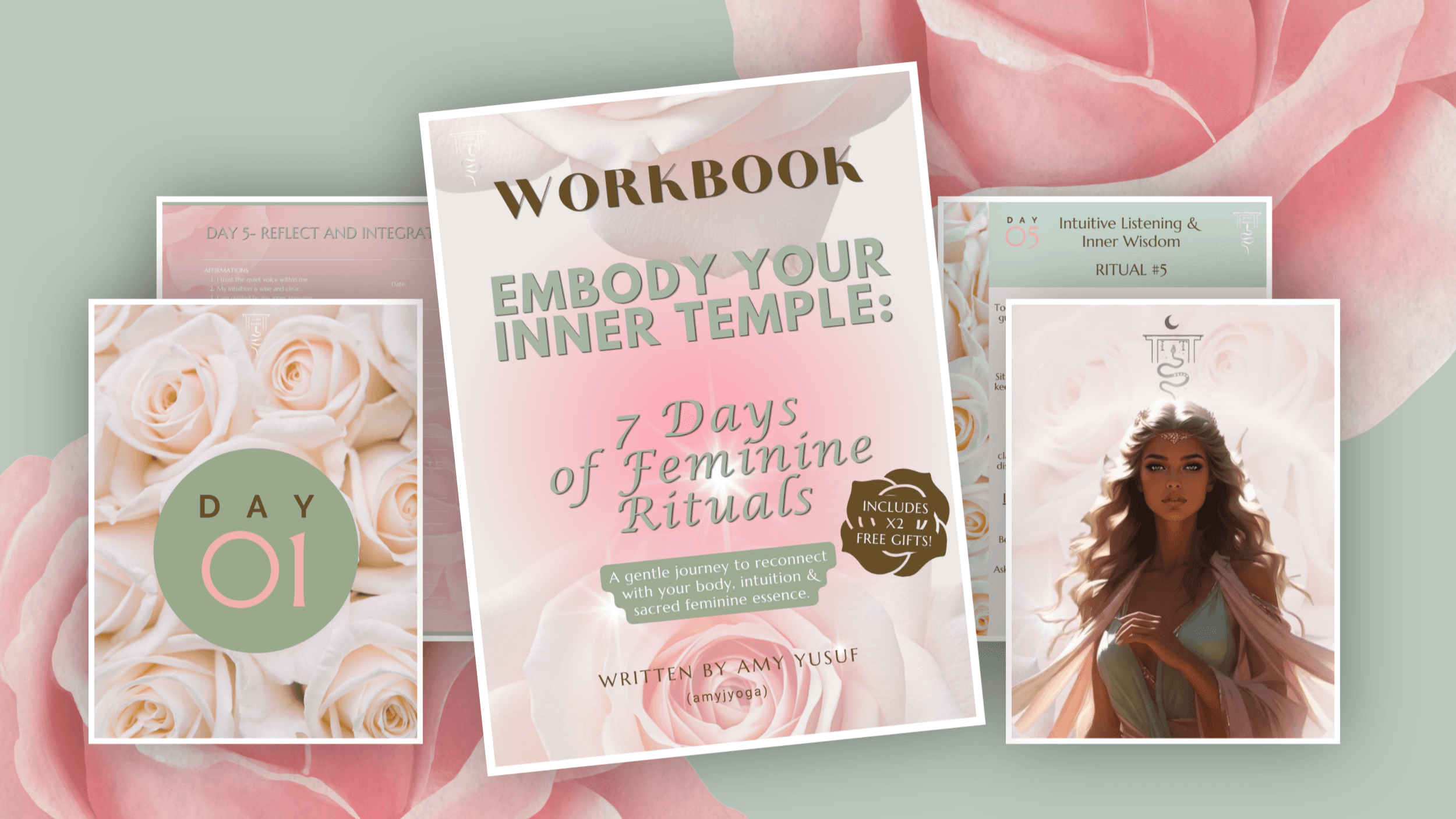 Get My FREE Workbook To Embody Your Inner Temple! 
