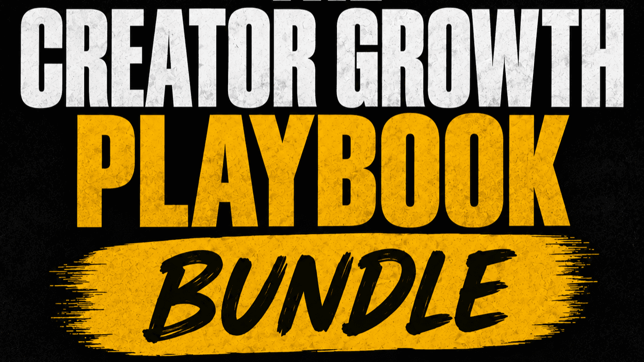 The Creator Growth Playbook Bundle
