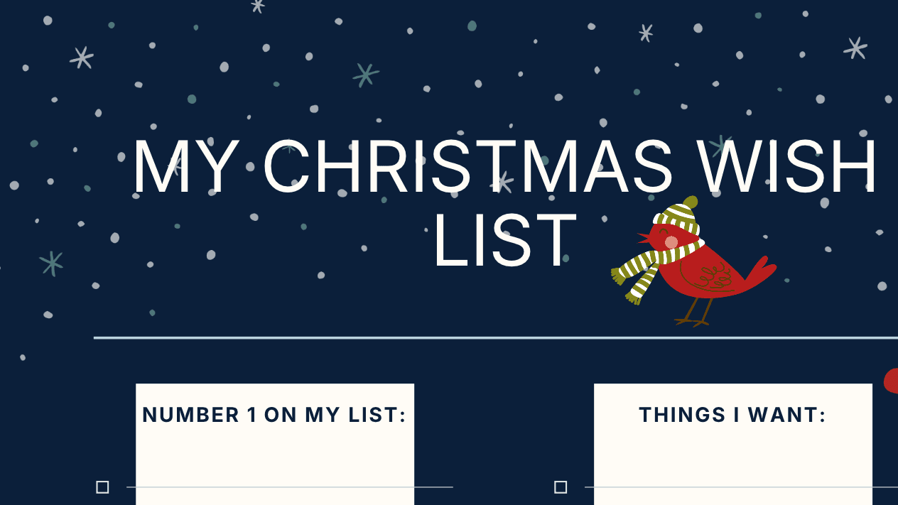My Christmas Wish List