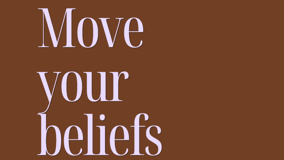 FREE 5-Day Challenge: Move Your Beliefs