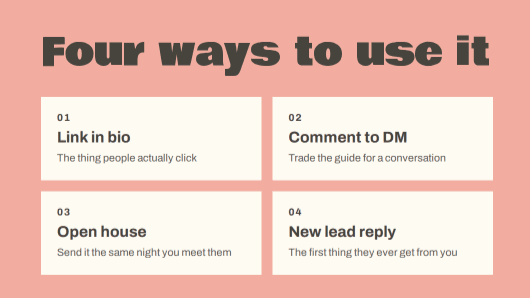Lead Magnet Templates · 4 Canva Guides