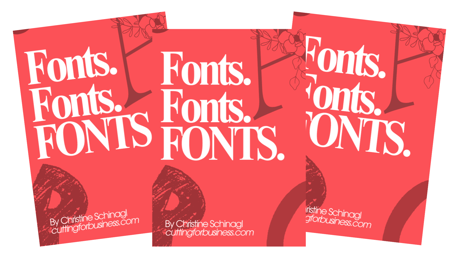 Ebook: Fonts, Fonts, FONTS