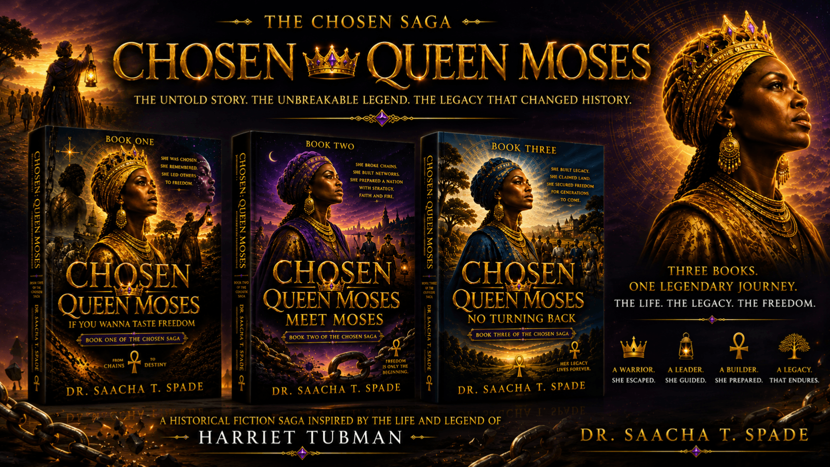 CHOSEN: QUEEN MOSES - The Complete Trilogy