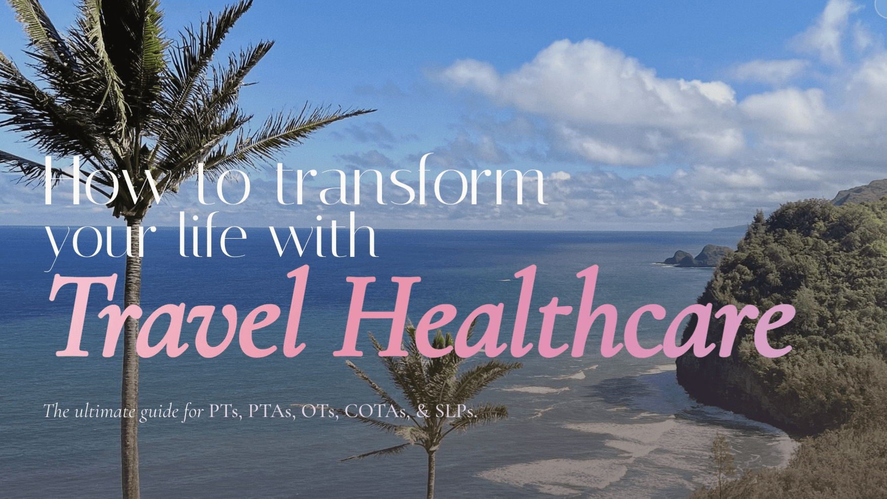 Your Guide to Travel Therapy