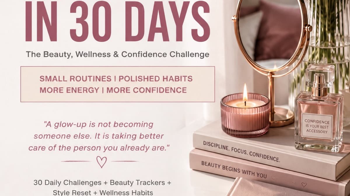 Glow Up in 30 Day Challenge Guide 