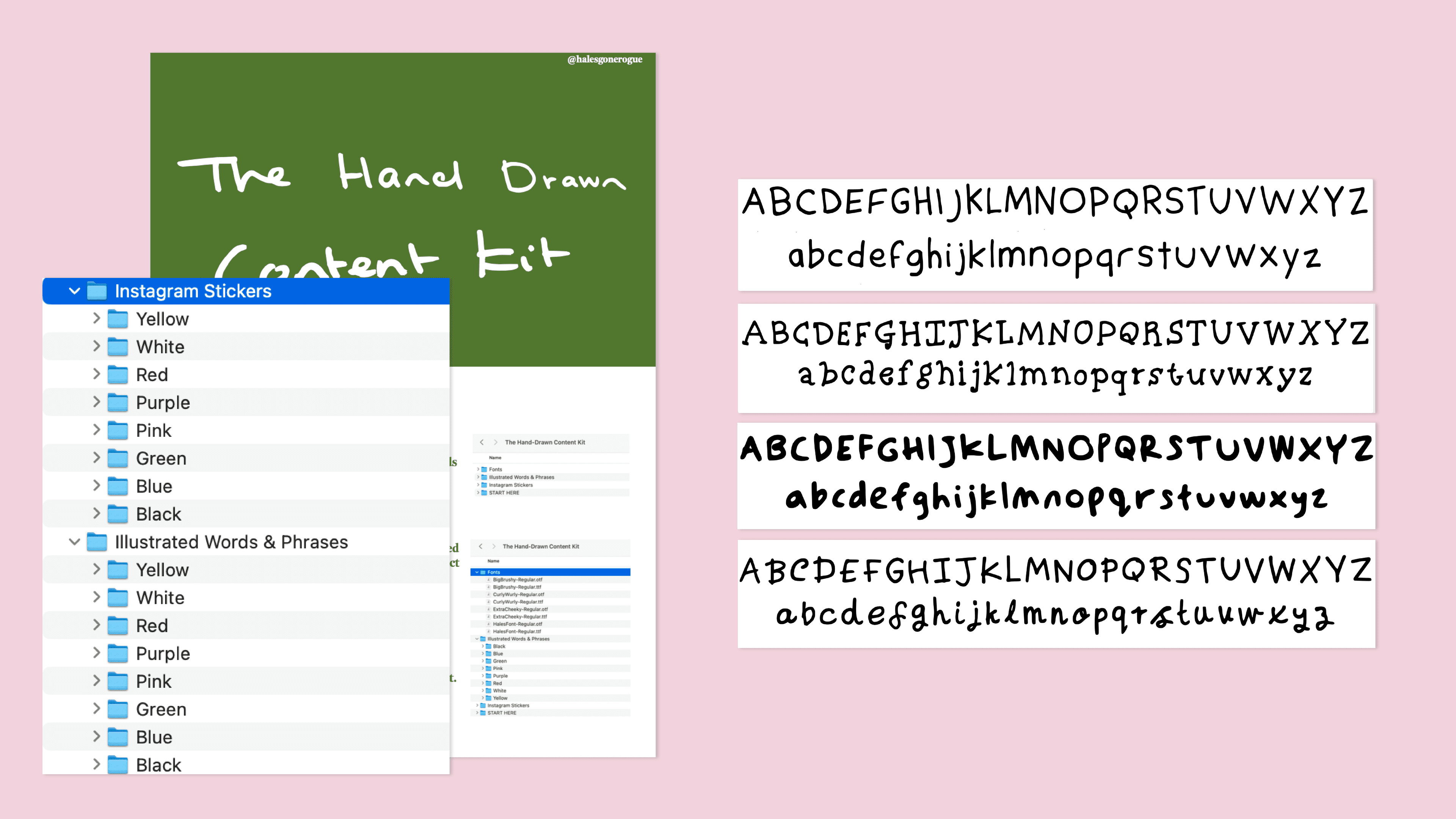 The Hand-Drawn Content Kit