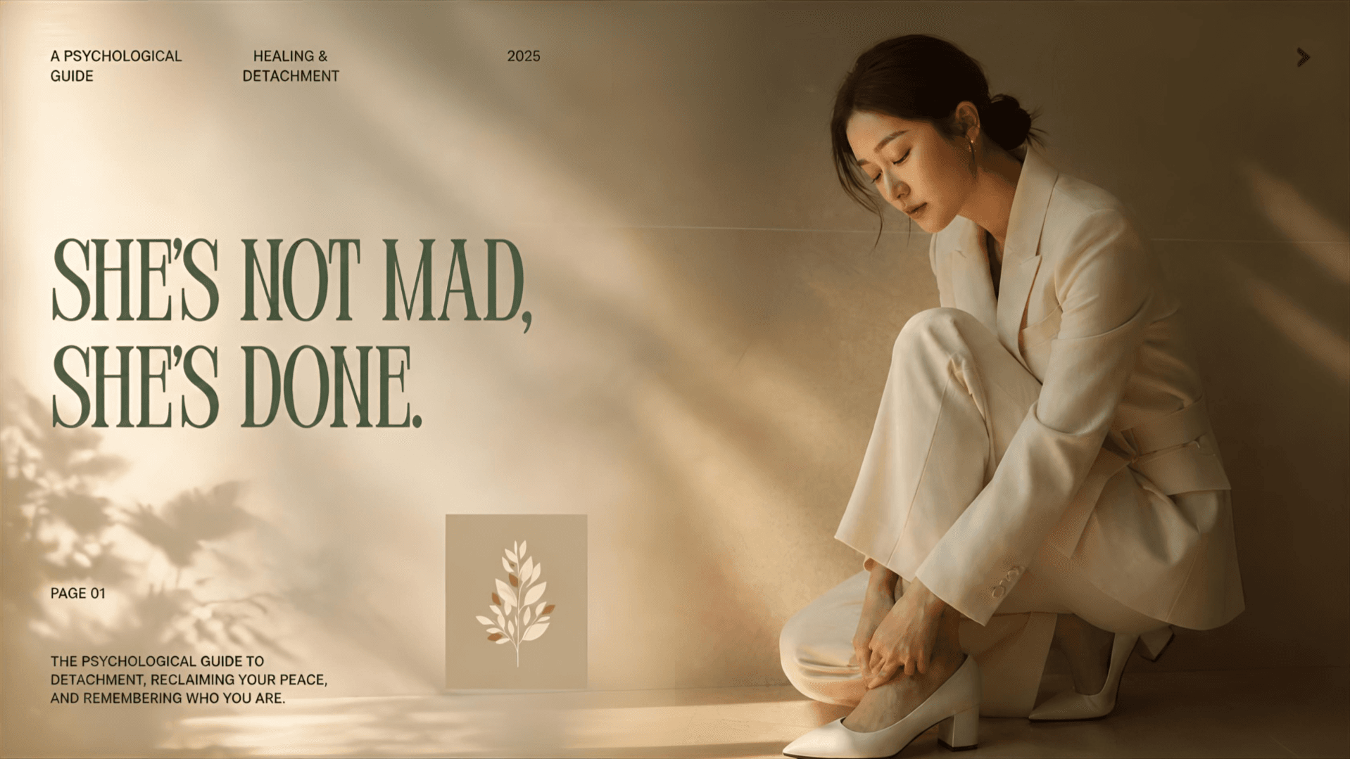 She's Not Mad, She's Done: The Healing Workbook