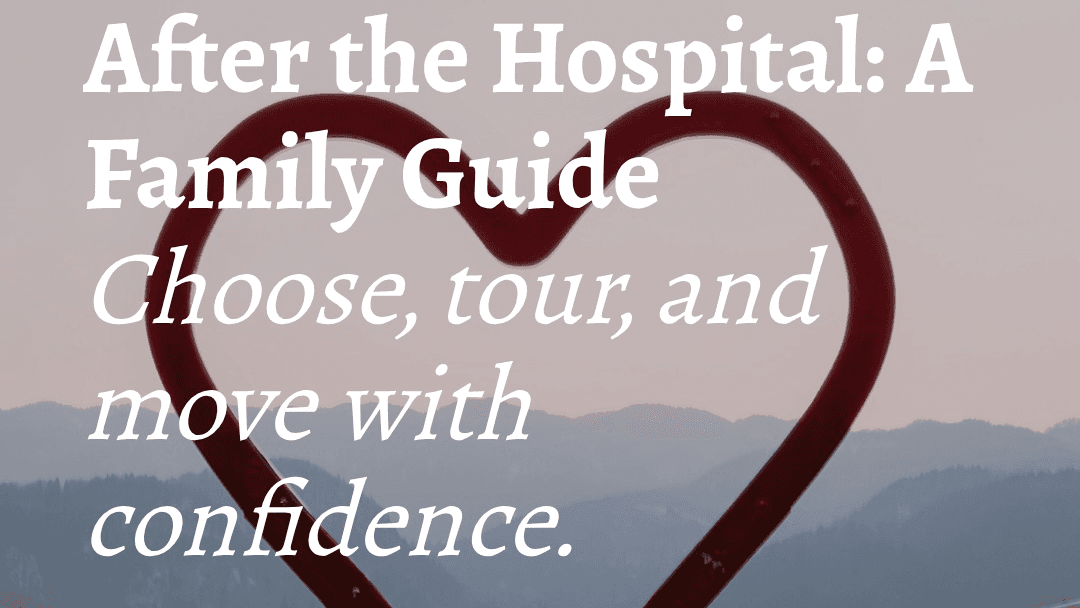 Help your family choose, tour, and move