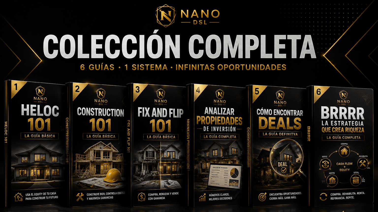 NANO REAL ESTATE — COLECCIÓN COMPLETA