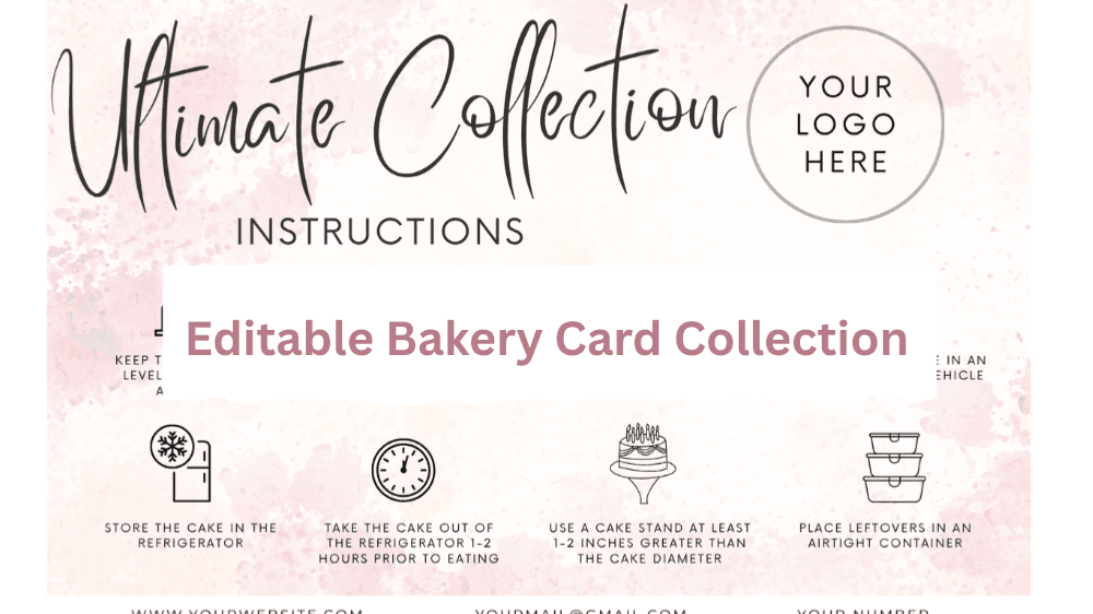 Ultimate Bakery Care Card Collection