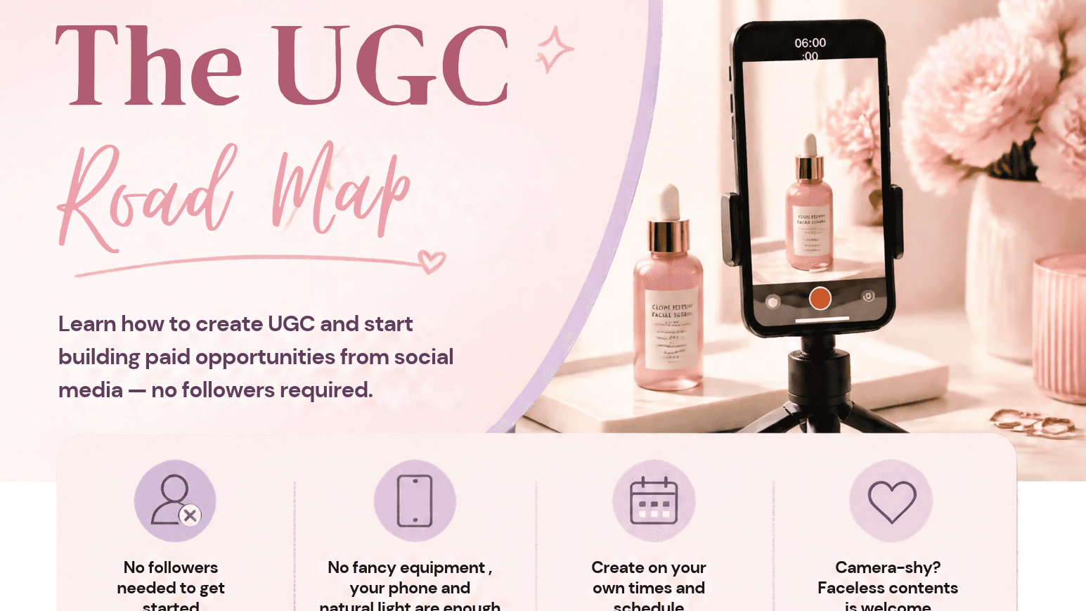 UGC Roadmap:Getting Paid Without A Large Following