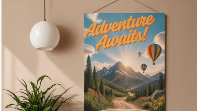 Adventure Awaits Poster