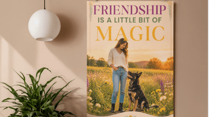 Friendship Is Magic Poster