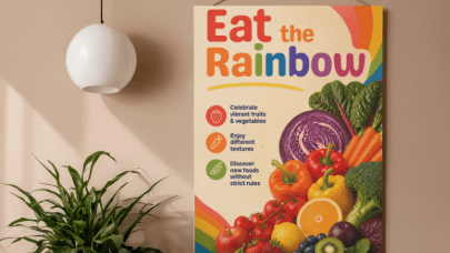 Eat The Rainbow Poster