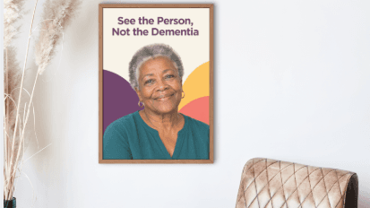 See The Person, Not The Dementia Poster