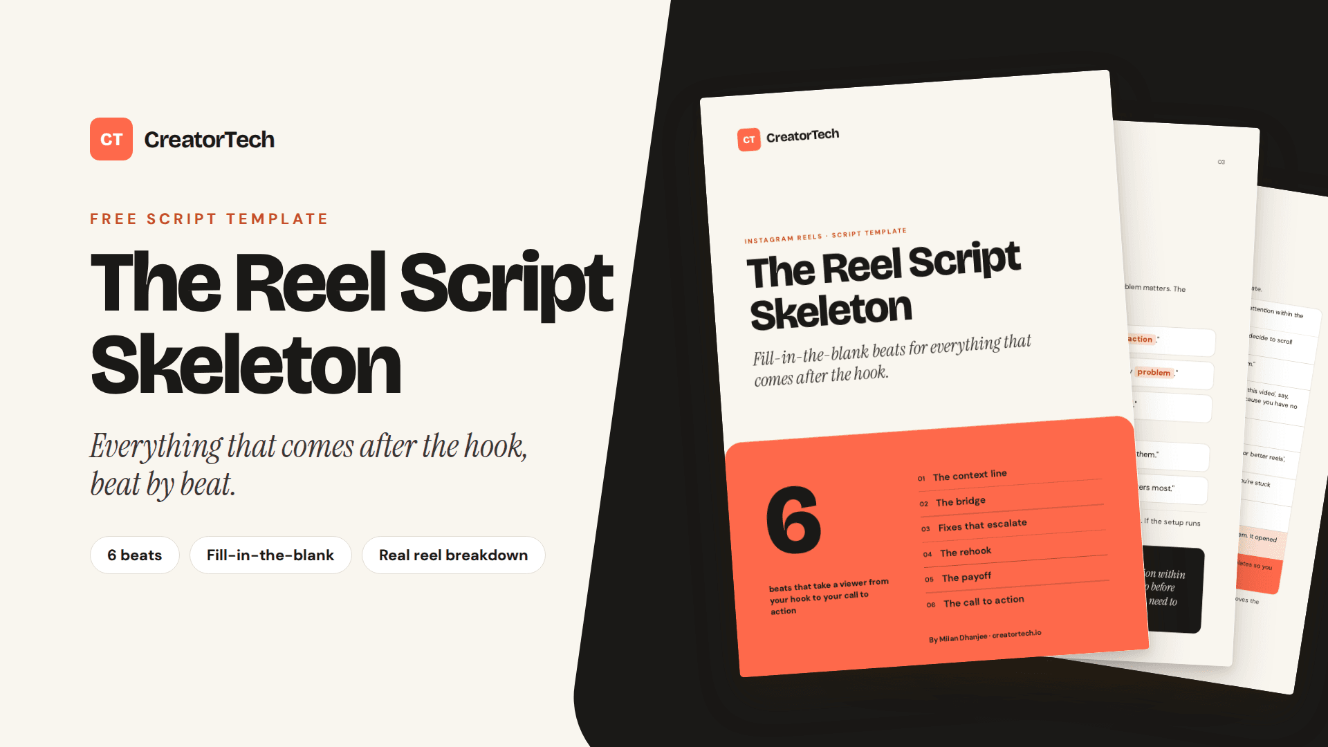 The Reel Script Skeleton (Free Template)